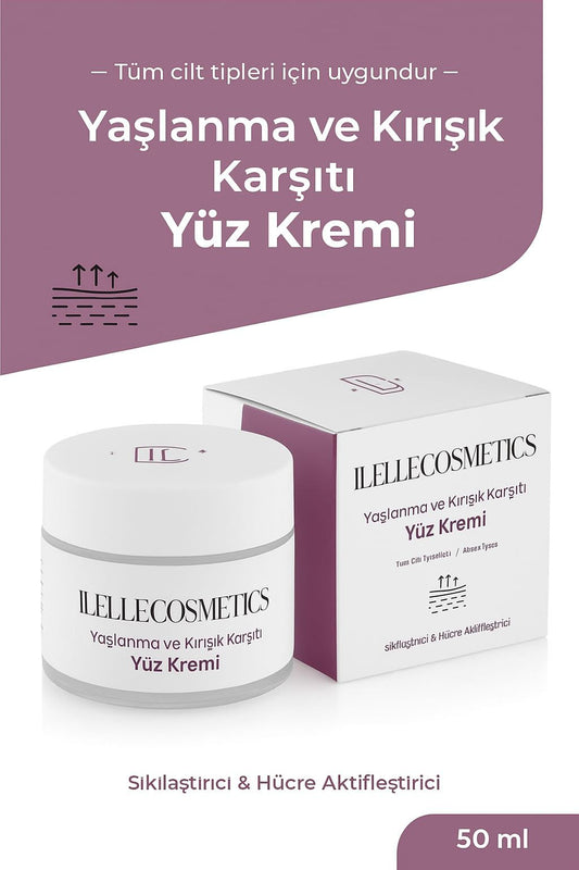 Yaşlanma ve Kırışık Karşıtı Yüz Kremi