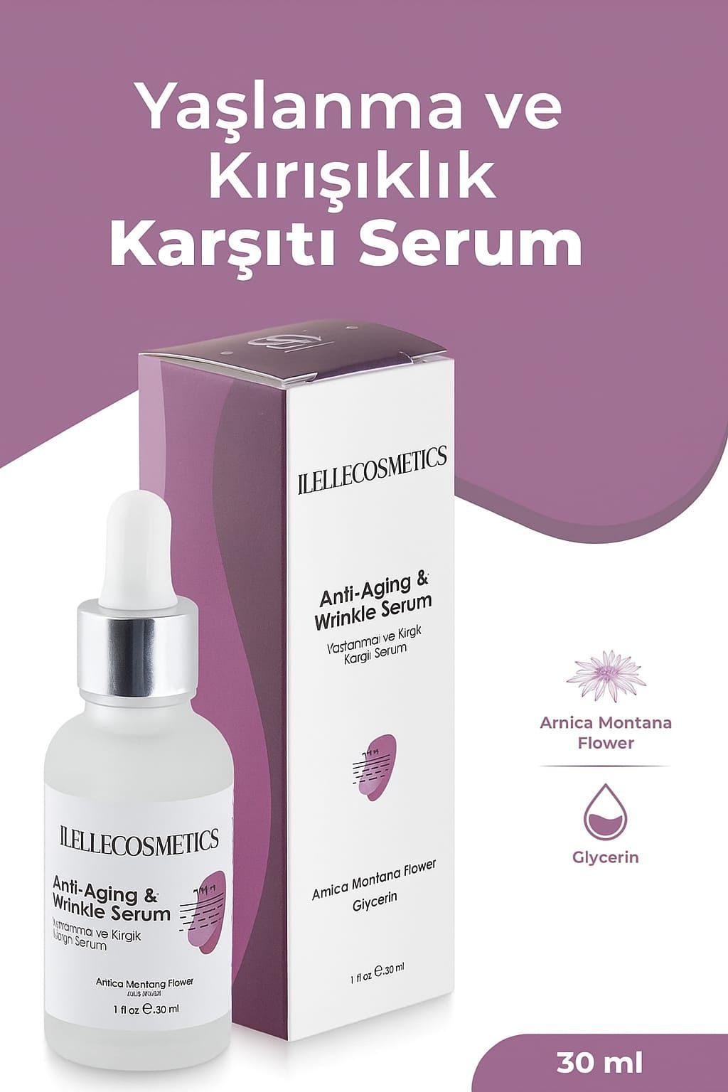 Yaşlanma ve Kırışık Karşıtı Serum
